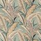 Aqua - Aqua & Teal Leaves,Tropical & Botanical Upholstery Fabric 54 Inches"